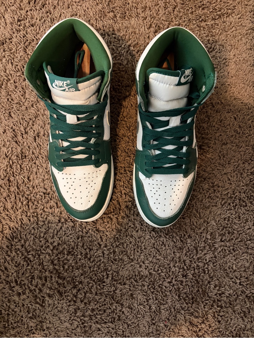 Air Jordan 1 high og gorge green